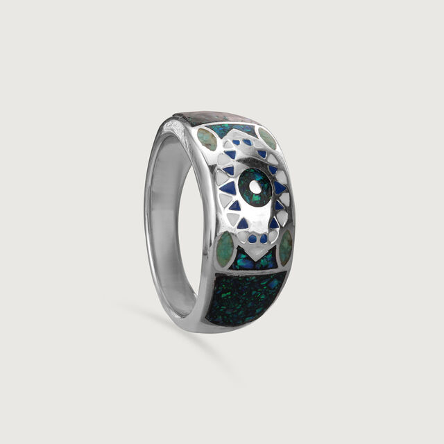 Cosmic Pop Silver Ring,,hi-res image number null