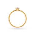 14KT Yellow Gold Finger Ring With Solitaire,,hi-res view 3