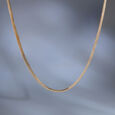 Sleek Flex Gold Chain,,hi-res view 1