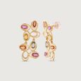 Vivid Cascade Sapphire Drop Earrings,,hi-res view 4