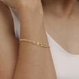 Radiant Lotus Gold Bracelet,,hi-res view 1