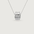 Brushstroke Spacer Silver Charm,,hi-res view 2