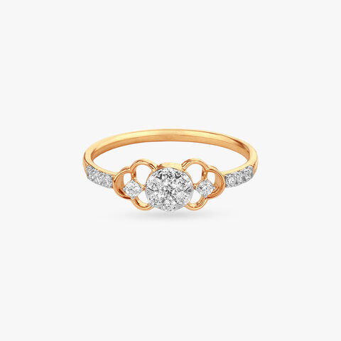 Bloom Crest Diamond Ring