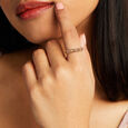 Champagne Sparkler Silver Finger Ring,,hi-res view 1