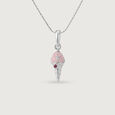 Playful Scoop Silver Pendant,,hi-res view 3