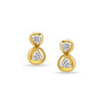Bubble of Joy 18kt Yellow Gold Diamond Stud Earrings,,hi-res view 1