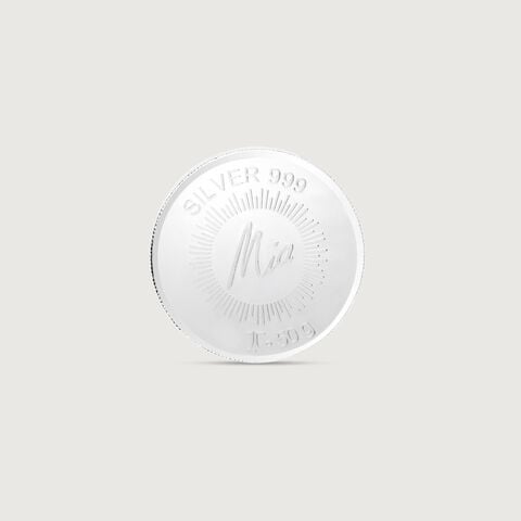 50 gm 999 Divine Ganesha Silver Coin