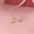 Sassy Beam Diamond Earrings,,hi-res view 1