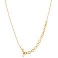 14 KT Yellow Gold Nature's Artistry Necklace/Hathphool,,hi-res view 1
