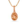 Mia Alluring 14kt Scorpio Birthstone Rose Gold Pendant,,hi-res view 7