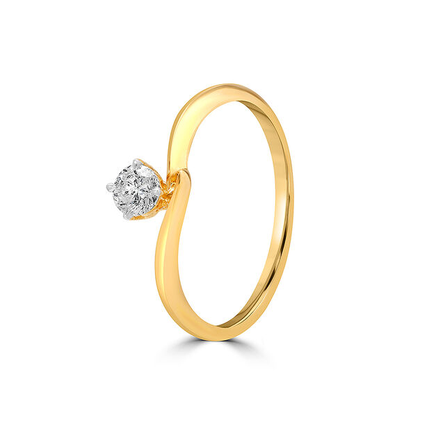 Enchanted Union Solitaire Finger Ring,,hi-res view 4