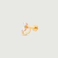 Sparkle Wrap Diamond Nose Pin,,hi-res view 4