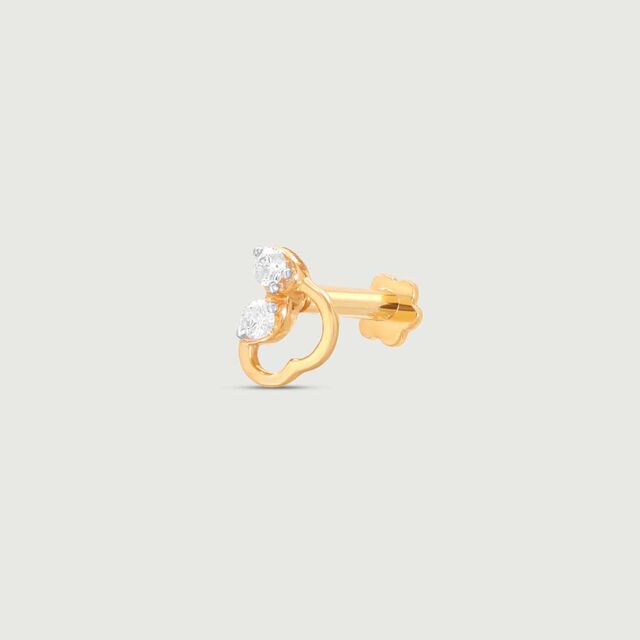 Sparkle Wrap Diamond Nose Pin,,hi-res image number null