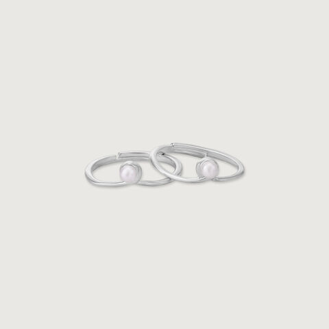 Sweet Glow Silver Toe Ring