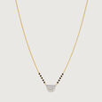 Sleek Tiered Diamond Mangalsutra,,hi-res view 4