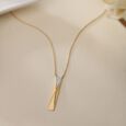 Pinnacle Light 14 Kt Gold & Diamond Pendant with Chain,,hi-res view 1