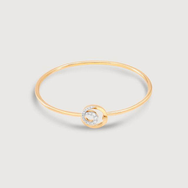 Chic Loop Diamond Bangle,,hi-res image number null