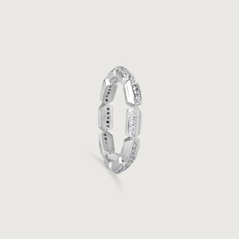 Gleam Link Silver Ring alternate view 2