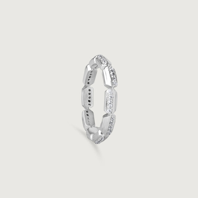 Gleam Link Silver Ring,,hi-res image number null