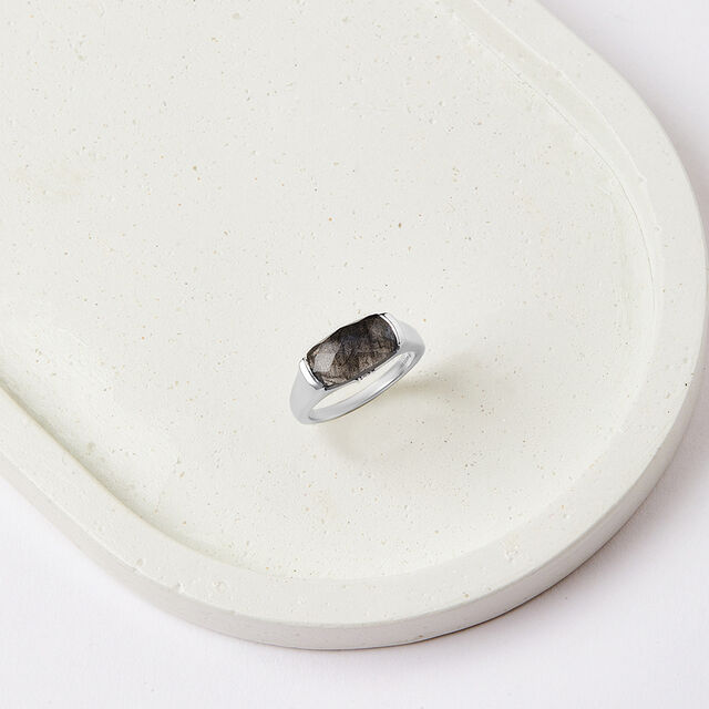 Refined Radiance Silver Finger Ring,,hi-res image number null