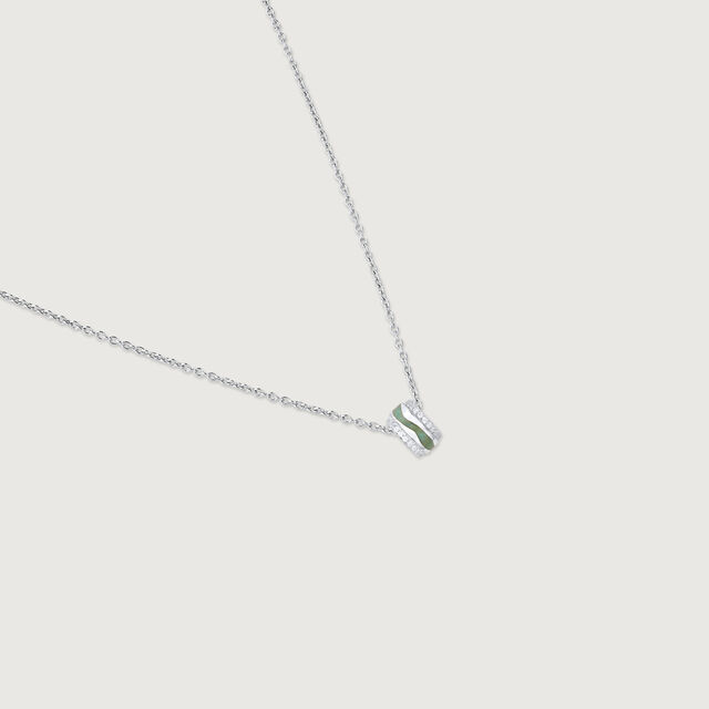 Mosaic Magic Silver Necklace,,hi-res image number null
