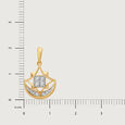 Heavenly Balance 14KT Diamond Pendant,,hi-res view 4