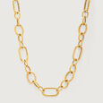 Futurist Links 18KT Gold Chain,,hi-res view 3