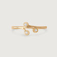 Cosmic Splendour 14KT Gold & Diamond Ring,,hi-res view 2