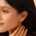 Radiant You Solitaire Earring,,hi-res view 2
