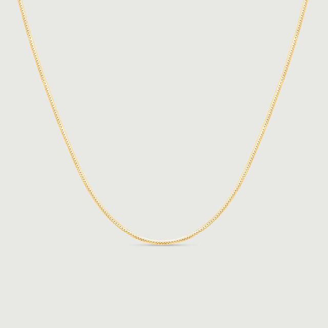 Sleek Twist Gold Chain,,hi-res image number null