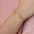 Charming Floral Gold Bracelet,,hi-res view 2