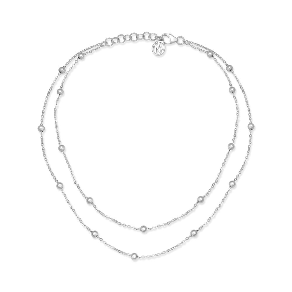 Buy Beads Here Now Silver Anklet Online Mia by Tanishq