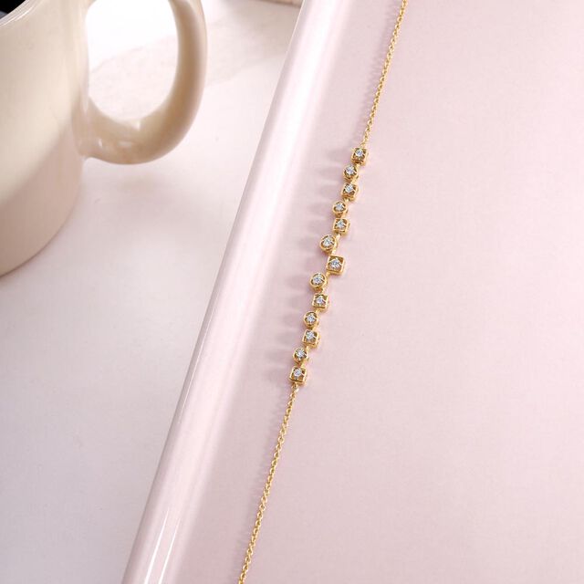 Playful Orbit Diamond Bracelet,,hi-res image number null