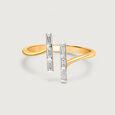 Sleek Elegance 18KT Diamond Finger Ring,,hi-res view 3