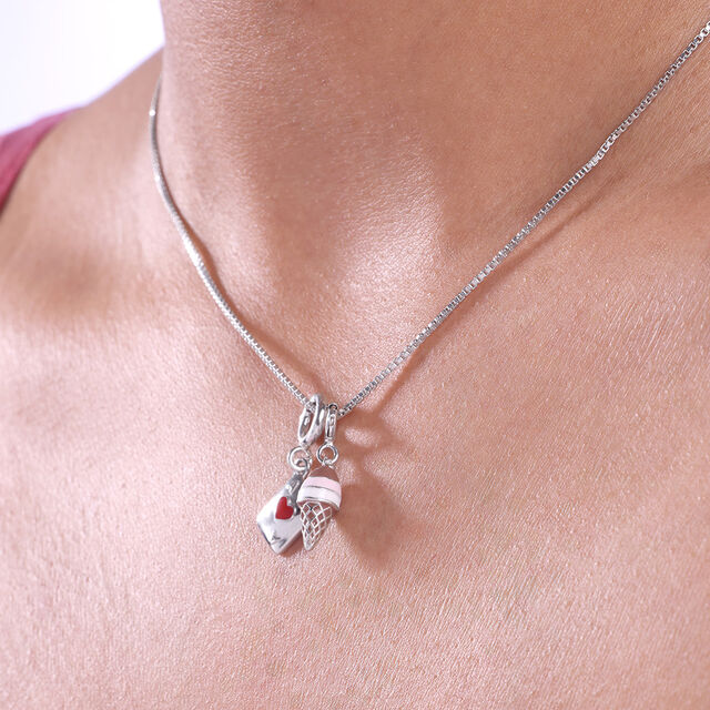 Sweet Scoop Silver Charm,,hi-res image number null