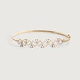 Lippan Sparkle Gold & Diamond Bangle,,hi-res view 4