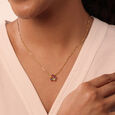 Prismatic Glow 14 Kt Gold & Gemstone Necklace,,hi-res view 2
