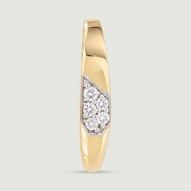 Sharp Geometric Diamond Ring,,hi-res image number null