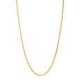 22KT Yellow Gold Effulgent Subtle Heart Carved Motif Gold Chain,,hi-res view 1