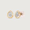 Drip Pop Diamond Stud Earrings,,hi-res view 4