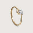 Moonlit Heart 14 kt Diamond Finger Ring,,hi-res view 4