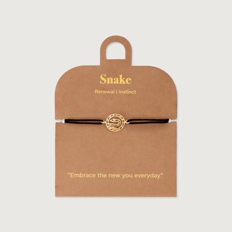 Awaken Flow Snake Gold Bracelet