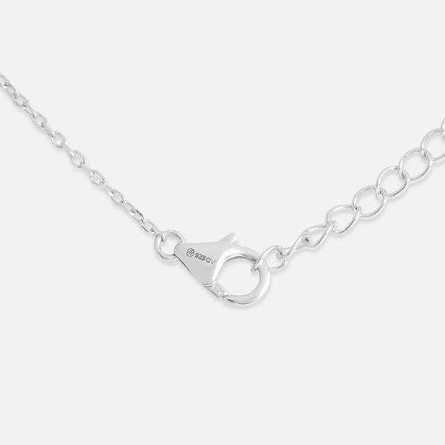 Chic Pearl Silver Pendant & Chain,,hi-res image number null