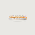 Royal Tiara Gold & Diamond Finger Ring,,hi-res view 4