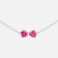 Glamorous Sparkling Silver Anklet,,hi-res view 3