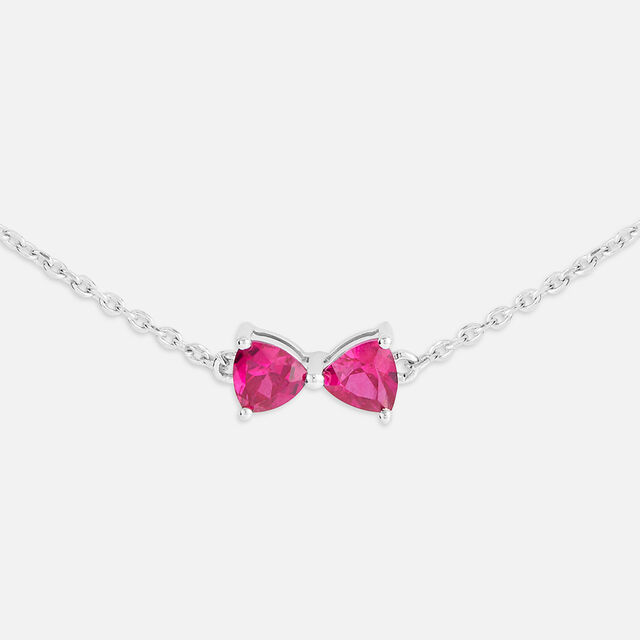 Glamorous Sparkling Silver Anklet,,hi-res image number null