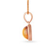 Mia Alluring 14kt Scorpio Birthstone Rose Gold Pendant,,hi-res view 3