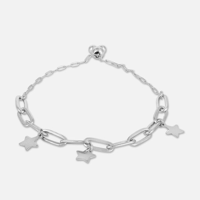 Starry Link Silver Bracelet,,hi-res image number null
