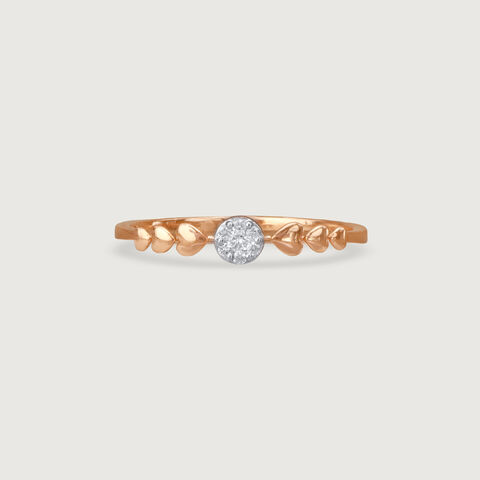 Sparkle Crush Heart Diamond Ring alternate view 2