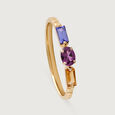 Vibrant Harmony Gold Finger Ring,,hi-res view 3